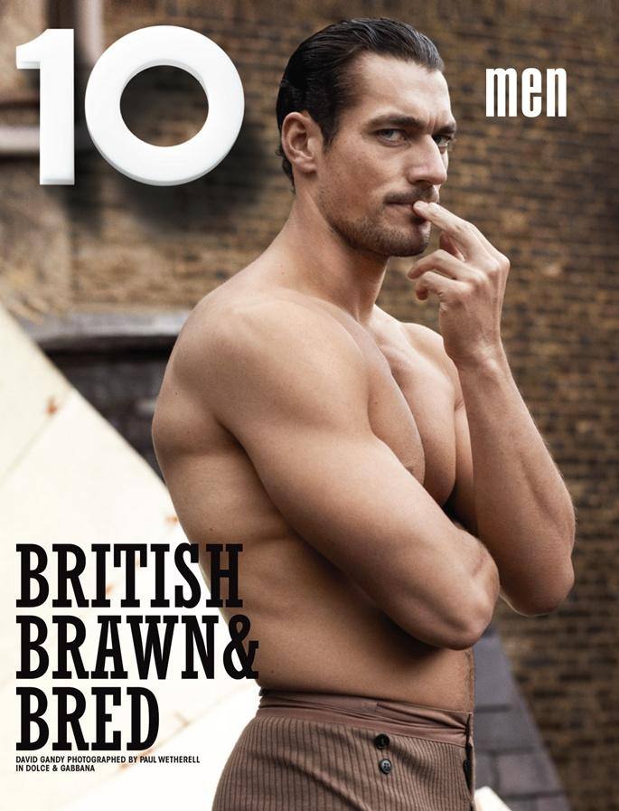 David Gandy @ 10 Men Magazine Winter/Spring 2012-2013