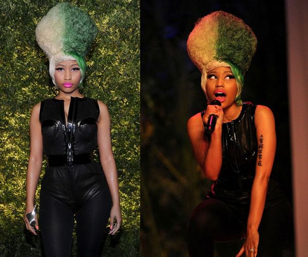 nicki minaj กับสีผมสุดเจ็บ