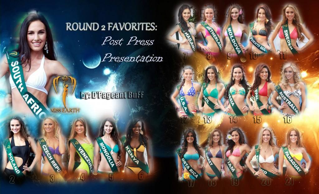 โพลอีกรอบ Miss Earth 2012 หลังจบรอบ Press Presentation