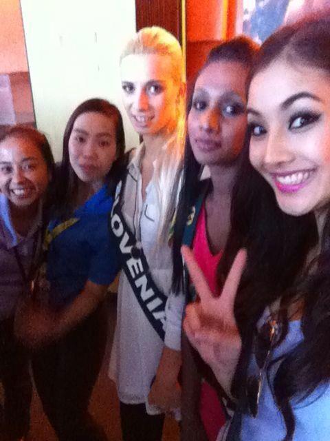 วันที่ 4 กับกิจกรรมการเก็บตัว Miss Earth 2012