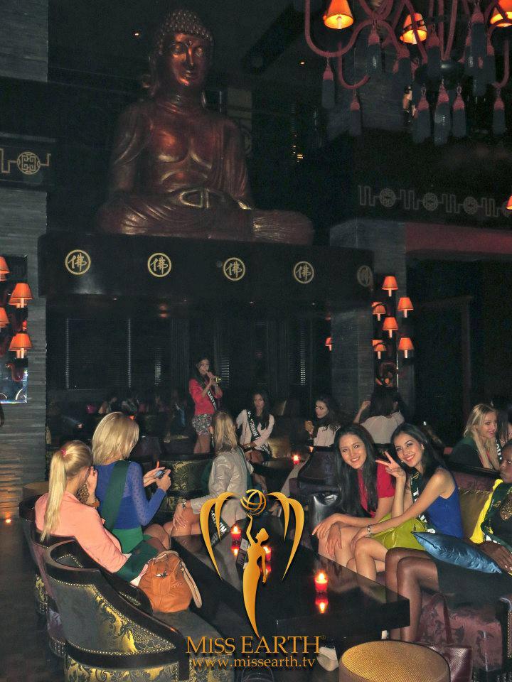 วันที่ 4 กับกิจกรรมการเก็บตัว Miss Earth 2012