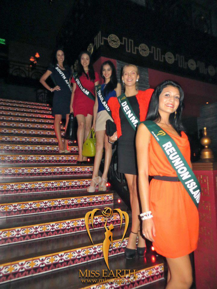วันที่ 4 กับกิจกรรมการเก็บตัว Miss Earth 2012
