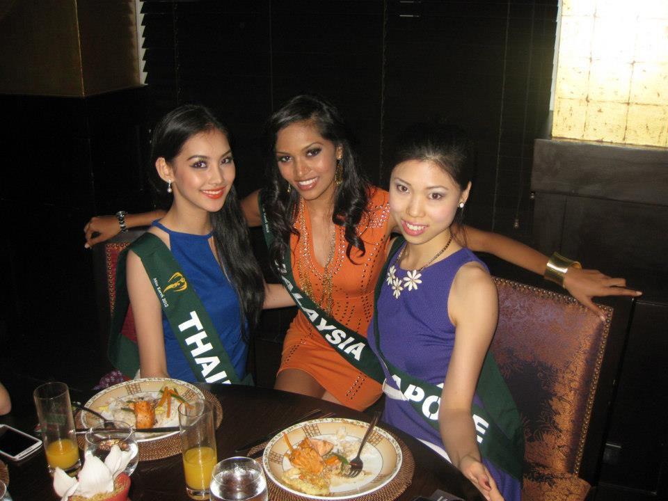 วันที่ 4 กับกิจกรรมการเก็บตัว Miss Earth 2012