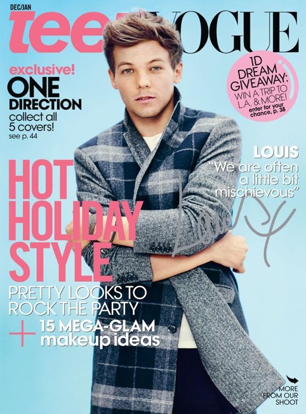 One Direction @ Teen Vogue December/January 2012-2013