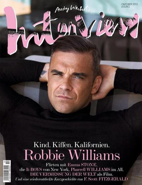 Robbie Williams @ Interview Germany October 2012