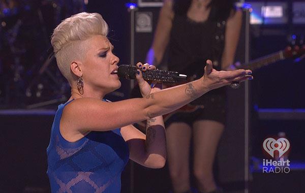 Pink 2012 iHeart Radio Music Festival
