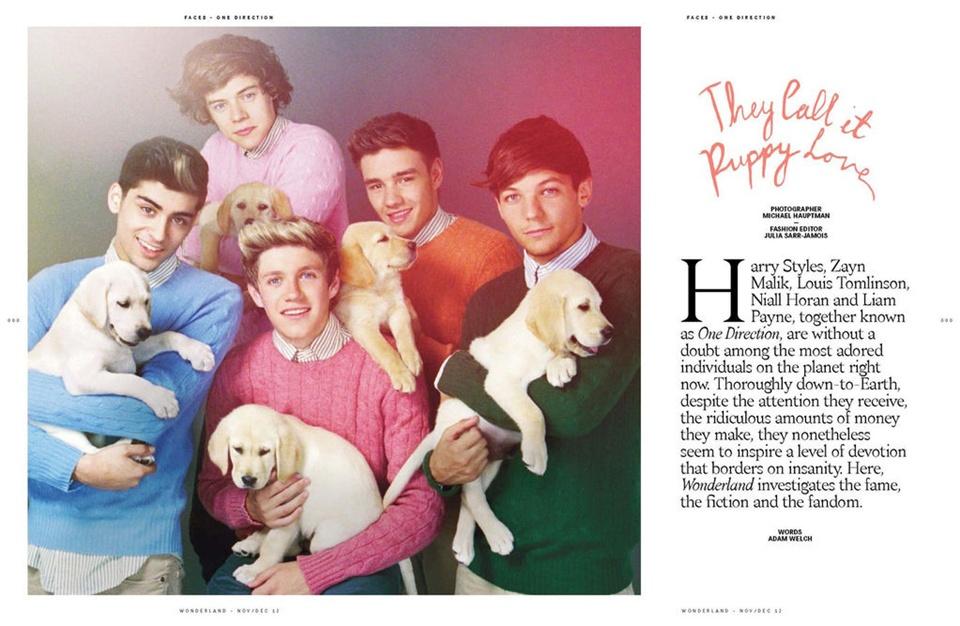 One Direction @ Wonderland November/December 2012