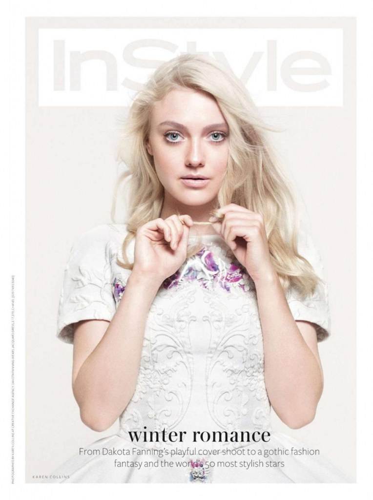 Dakota Fanning @ InStyle UK December 2012