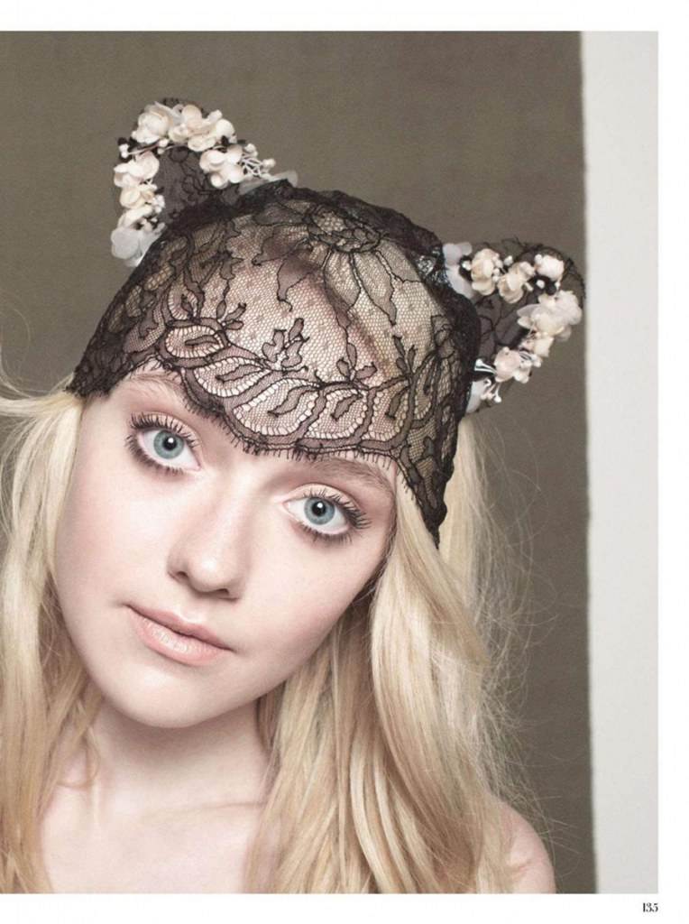 Dakota Fanning @ InStyle UK December 2012
