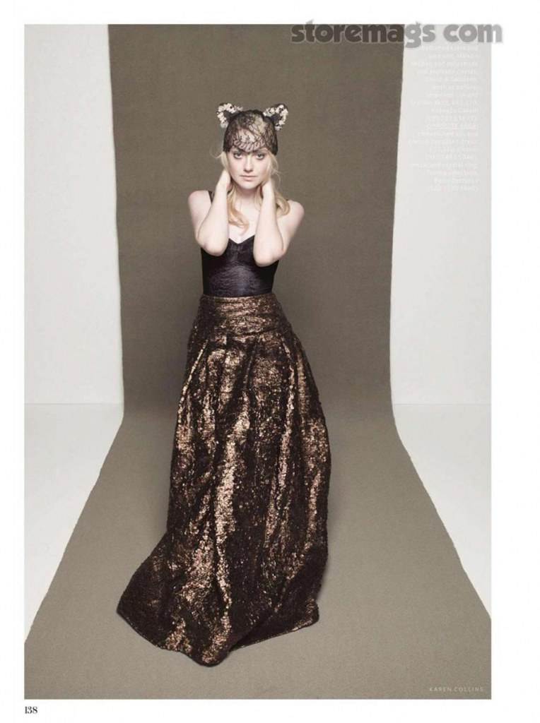 Dakota Fanning @ InStyle UK December 2012
