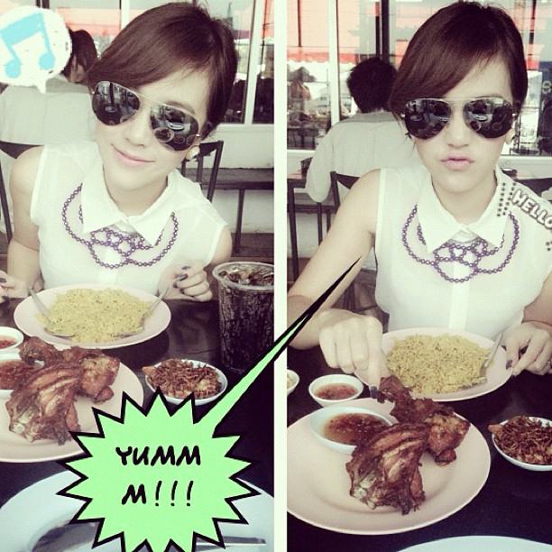 รู้สึกว่า " กัสจัง " จะผอมลงแล้วสวยขึ้นนะ