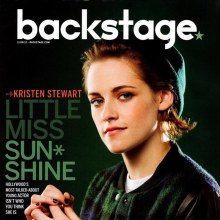 Kristen Stewart @ Backstage Magazine November 2012