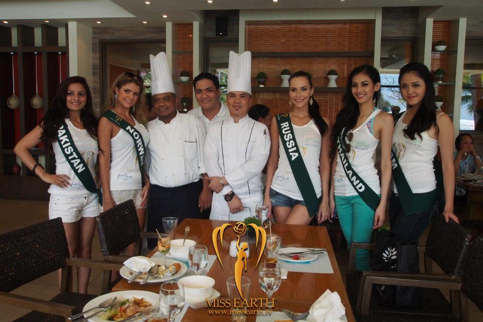 อัพเดทน้องมายด์กับกิจกรรม Miss Earth 2012