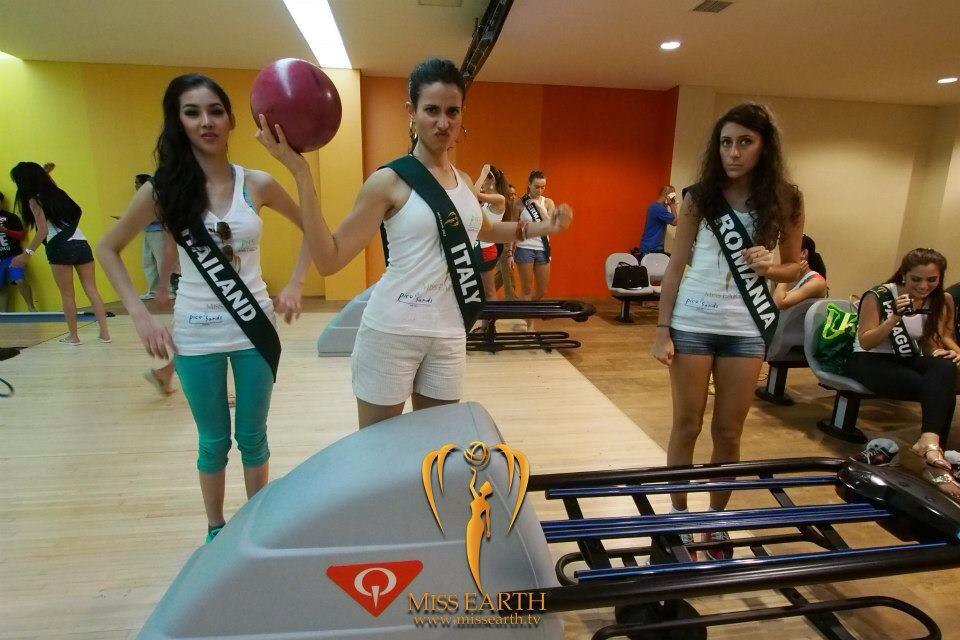 อัพเดทน้องมายด์กับกิจกรรม Miss Earth 2012
