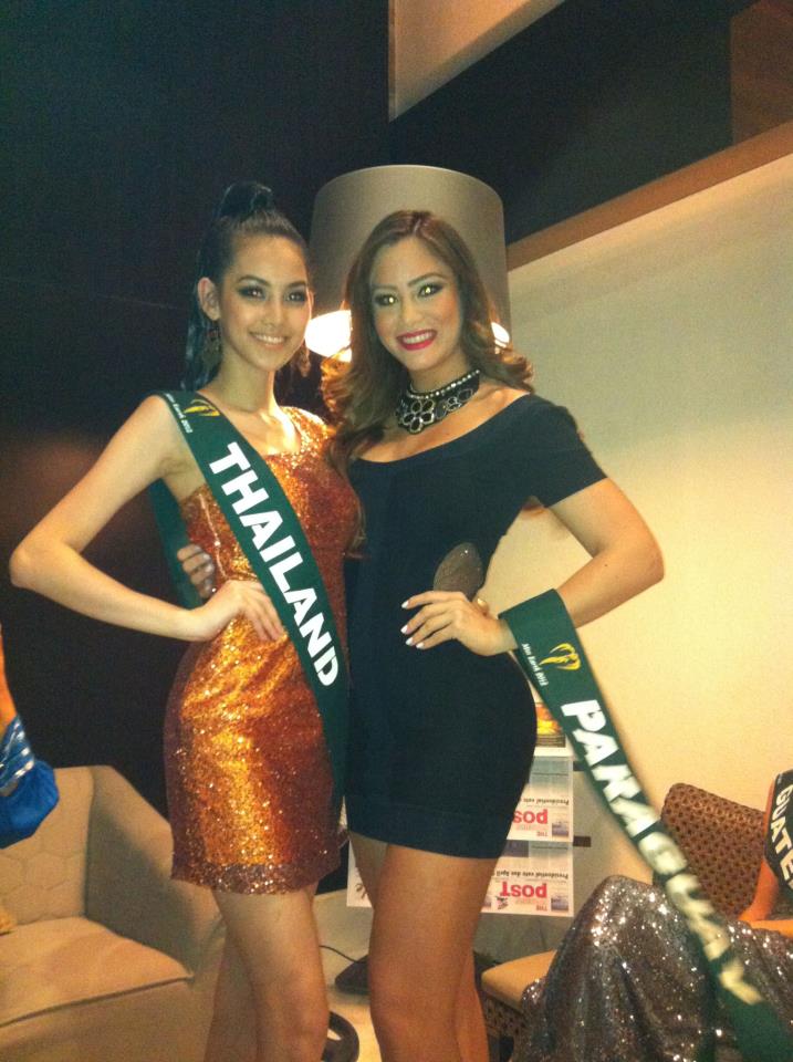 อัพเดทน้องมายด์กับกิจกรรม Miss Earth 2012