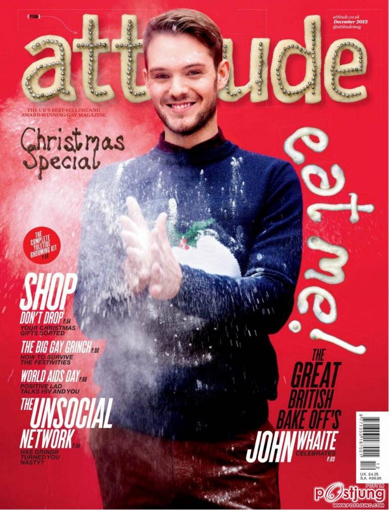 John whaite @ Attitude UK December 2012