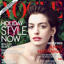 Anne Hathaway @ Vogue US December 2012