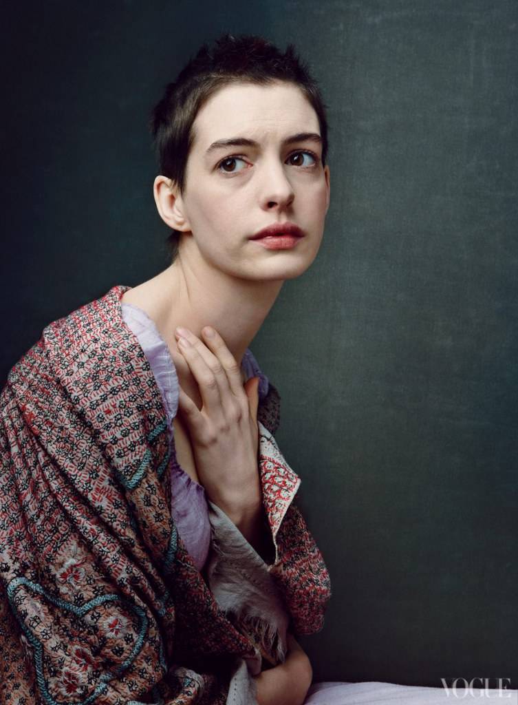 Anne Hathaway @ Vogue US December 2012