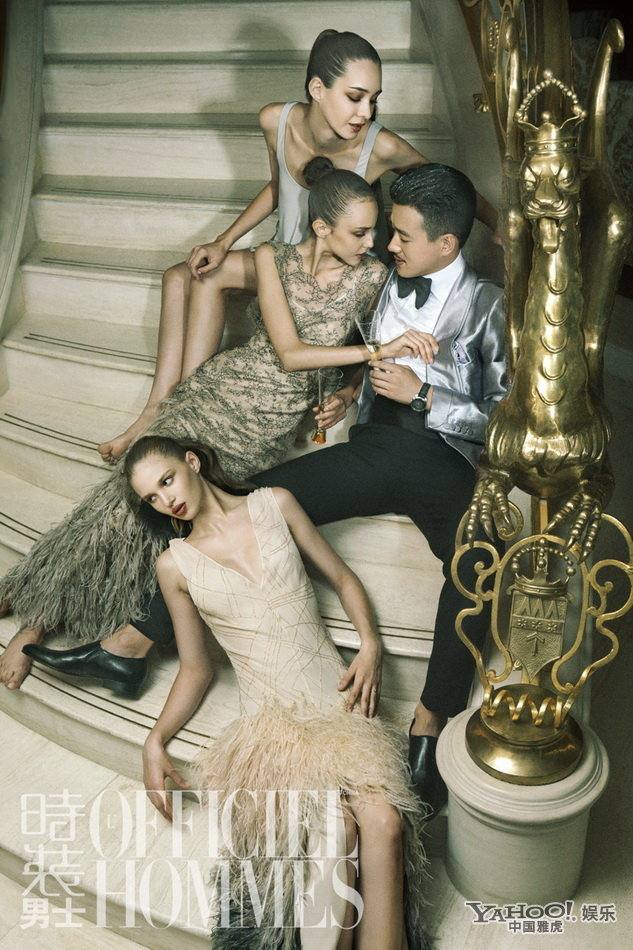 Tong Dawei @ L'Officiel Hommes China November 2012