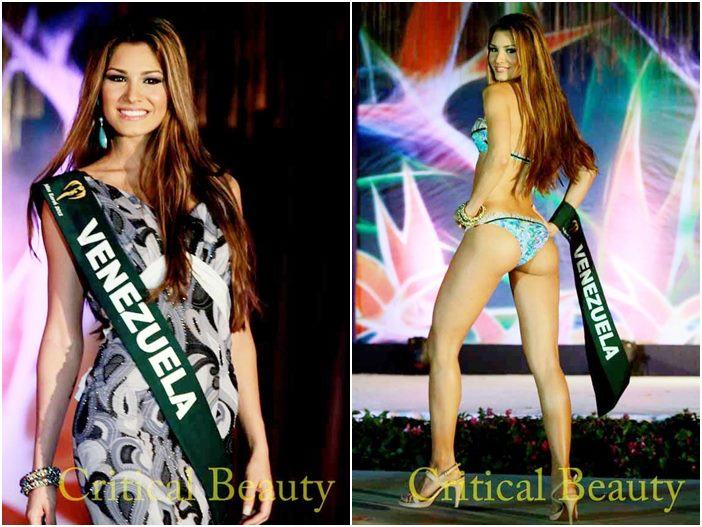การประกวดรอบชุดว่ายน้ำ Miss Earth 2012 - Miss Venezuela ชนะ