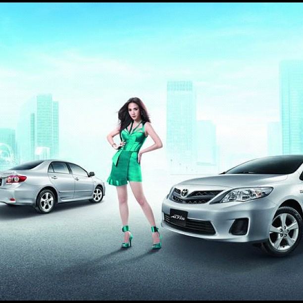 AUM @ New TOYOTA Corolla Altis !!