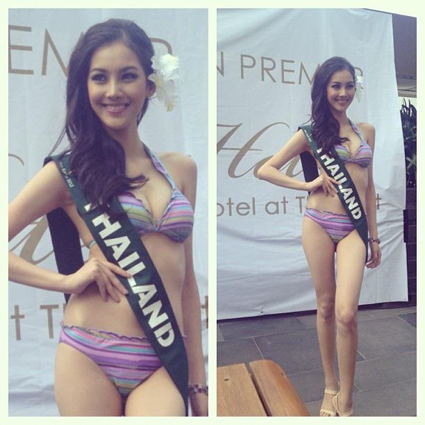 ตะลึงน้องมายด์ MISS EARTH THAILAND 2012 คว้าตำแหน่ง 2 ตำแหน่งพิเศษ