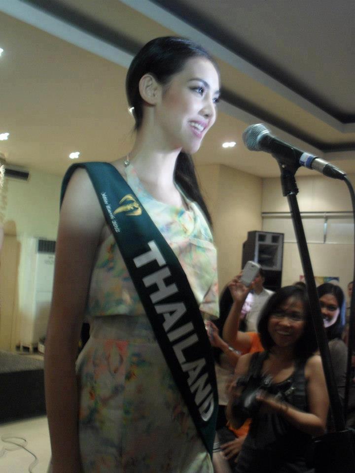 ตะลึงน้องมายด์ MISS EARTH THAILAND 2012 คว้าตำแหน่ง 2 ตำแหน่งพิเศษ