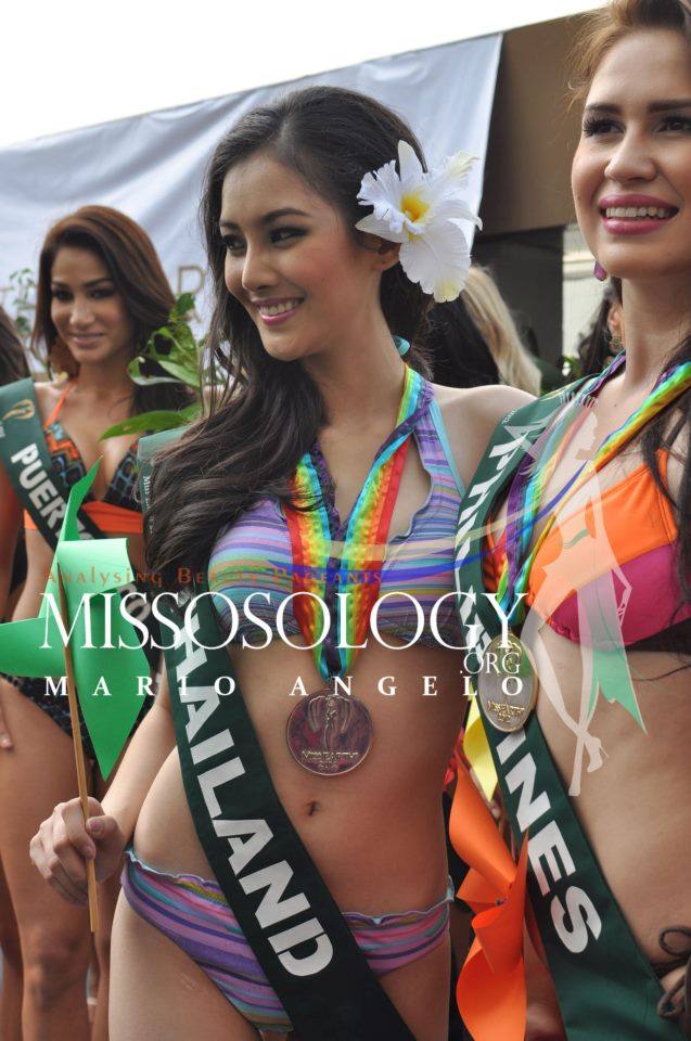 ตะลึงน้องมายด์ MISS EARTH THAILAND 2012 คว้าตำแหน่ง 2 ตำแหน่งพิเศษ