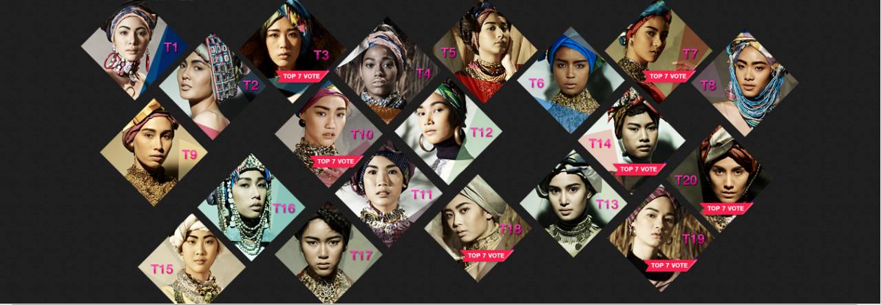 Thai Supermodel 2012