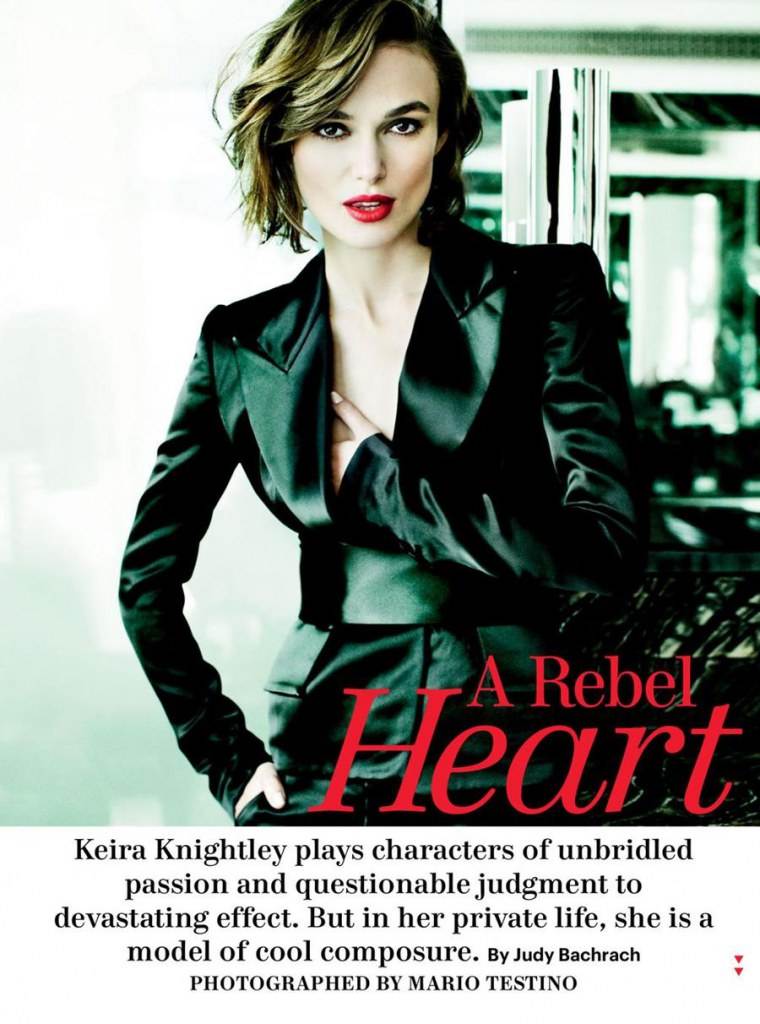 Keira Knightley @ Allure December 2012