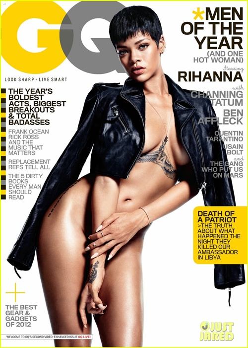 Ben Affleck , Channing Tatum , Rihanna @ GQ USA December 2012
