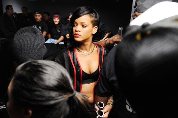 Rihanna navy