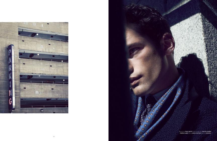 Sean O'Pry @ Man of the World no.1 Winter 2012