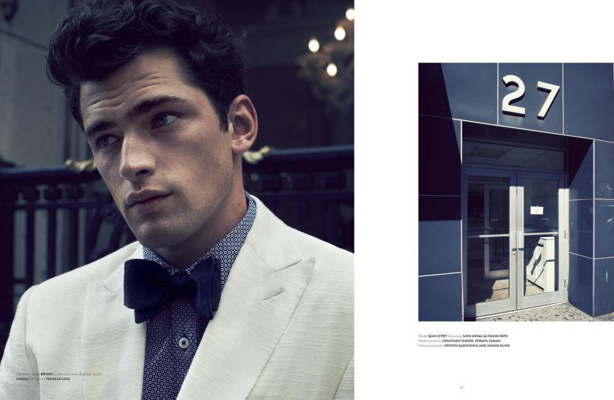 Sean O'Pry @ Man of the World no.1 Winter 2012