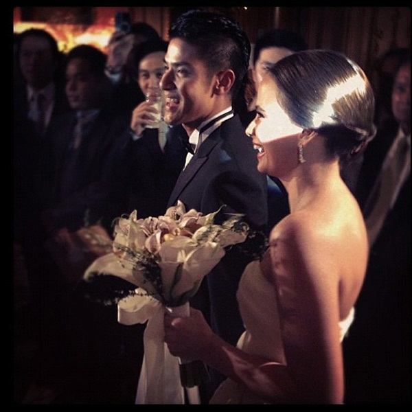 บรรยากาศ งานแต่ง แอน-ภูริ