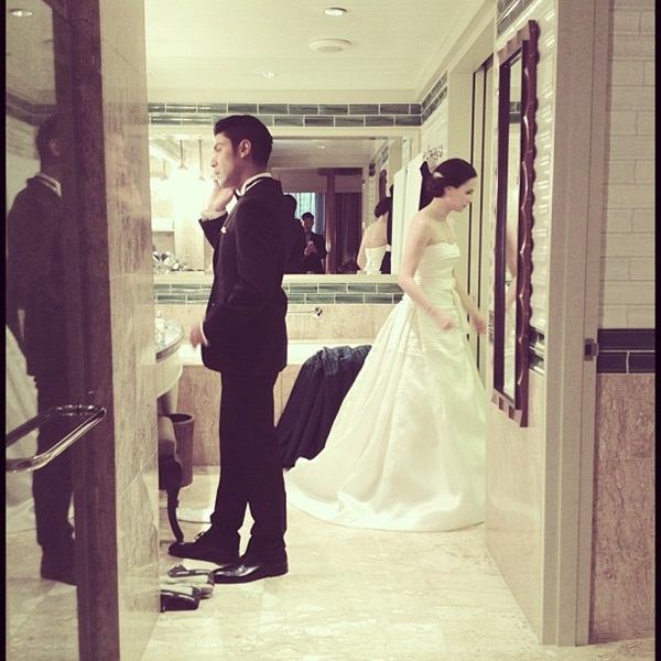 บรรยากาศ งานแต่ง แอน-ภูริ