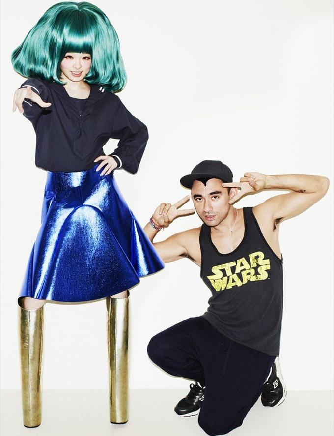 Nicola Formichetti, Kyary Pamyu Pamyu & Angelababy @ Dazed & Confused December 2012