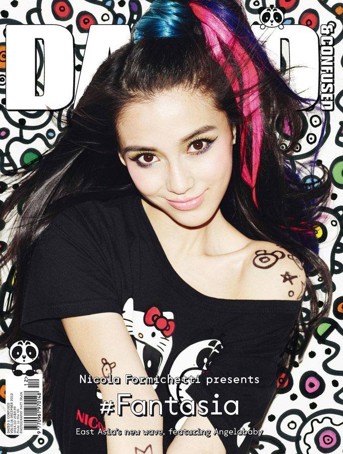 Nicola Formichetti, Kyary Pamyu Pamyu & Angelababy @ Dazed & Confused December 2012