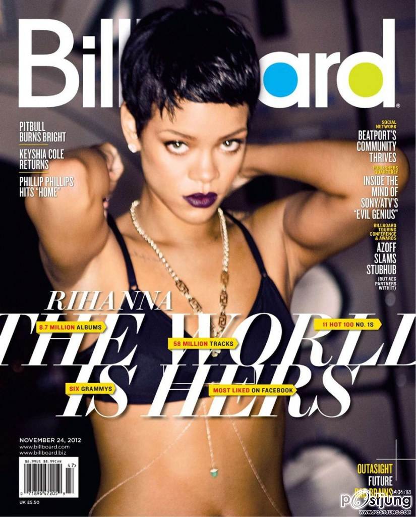 Rihanna @ Billboard Magazine November 2012
