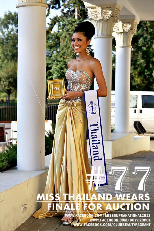 เธอที่ทำให้คนไทยยิ้มได้ นัน นันทวัน รองอันดับ 1 Miss Supranational  2012