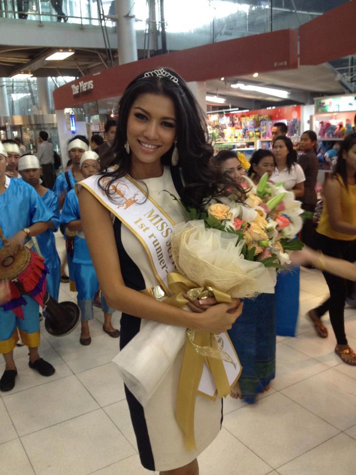 เธอที่ทำให้คนไทยยิ้มได้ นัน นันทวัน รองอันดับ 1 Miss Supranational  2012