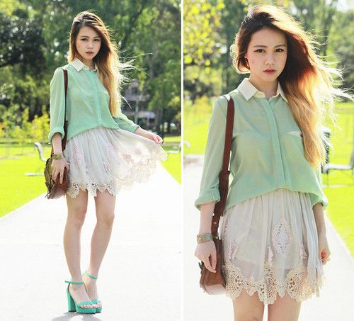 เทรนการแต่งตัวของสาวๆ 1