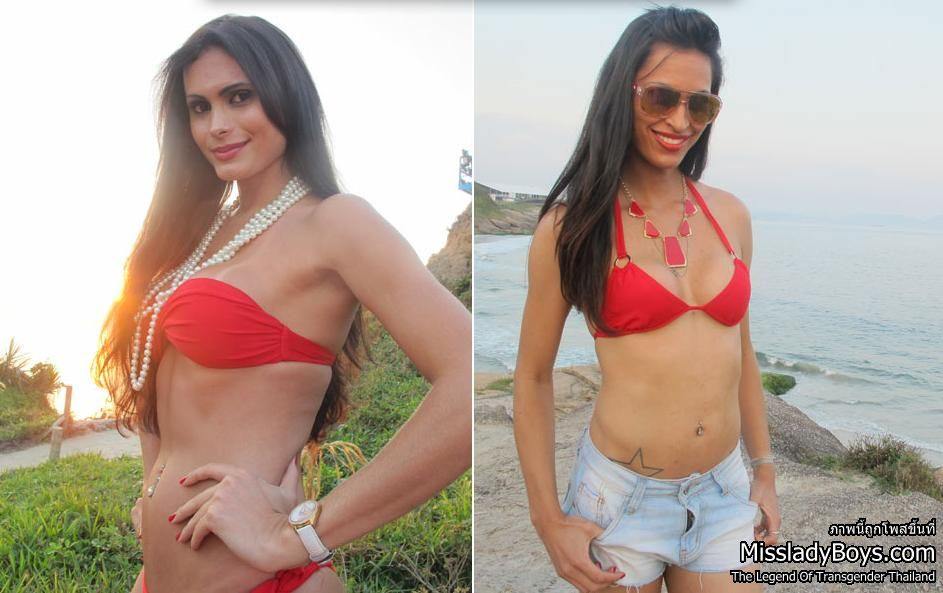 Miss Transsexual Brazil เป็นการประกวดกะเทย ไม่รู้ว่าจะมา ประกวด  Miss International Queen ที่บ้านเราหรือป่าว