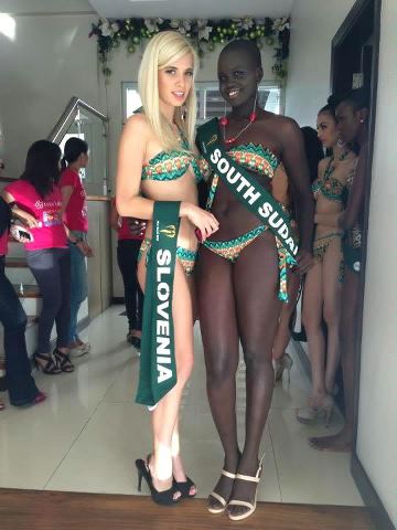 miss earth 2012 ได้แก่ south sudan  อิอิอิ
