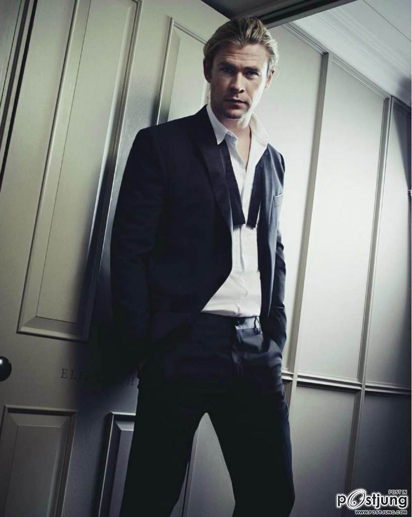 Chris Hemsworth @ GQ Australia December 2012-January 2013