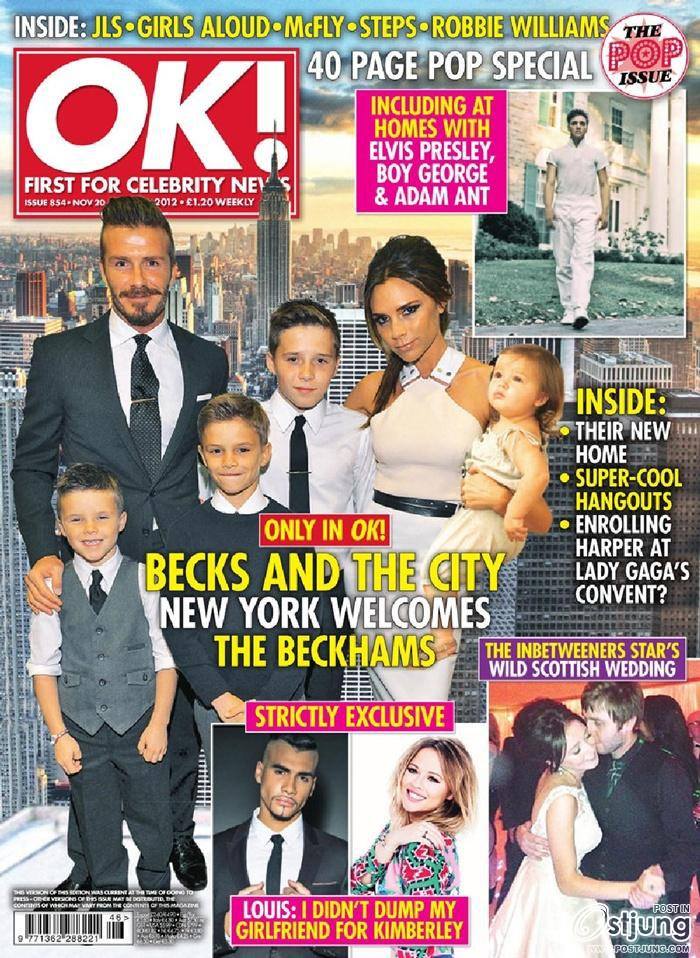 Becks & the city @ OK! issue 854 November 2012