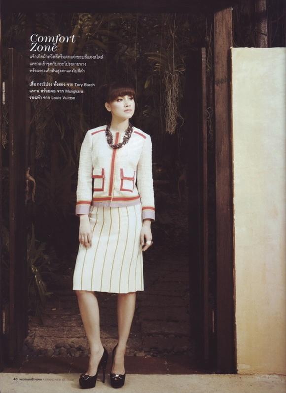 กบ สุวนันท์ @ WOMAN & HOME vol.4 no.48 November 2012