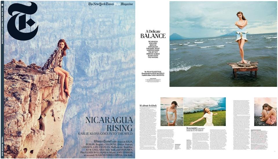 Karlie Kloss @ The New York Times Style Magazine Travel Winter 2012