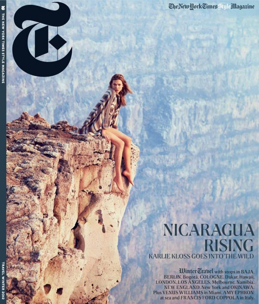 Karlie Kloss @ The New York Times Style Magazine Travel Winter 2012