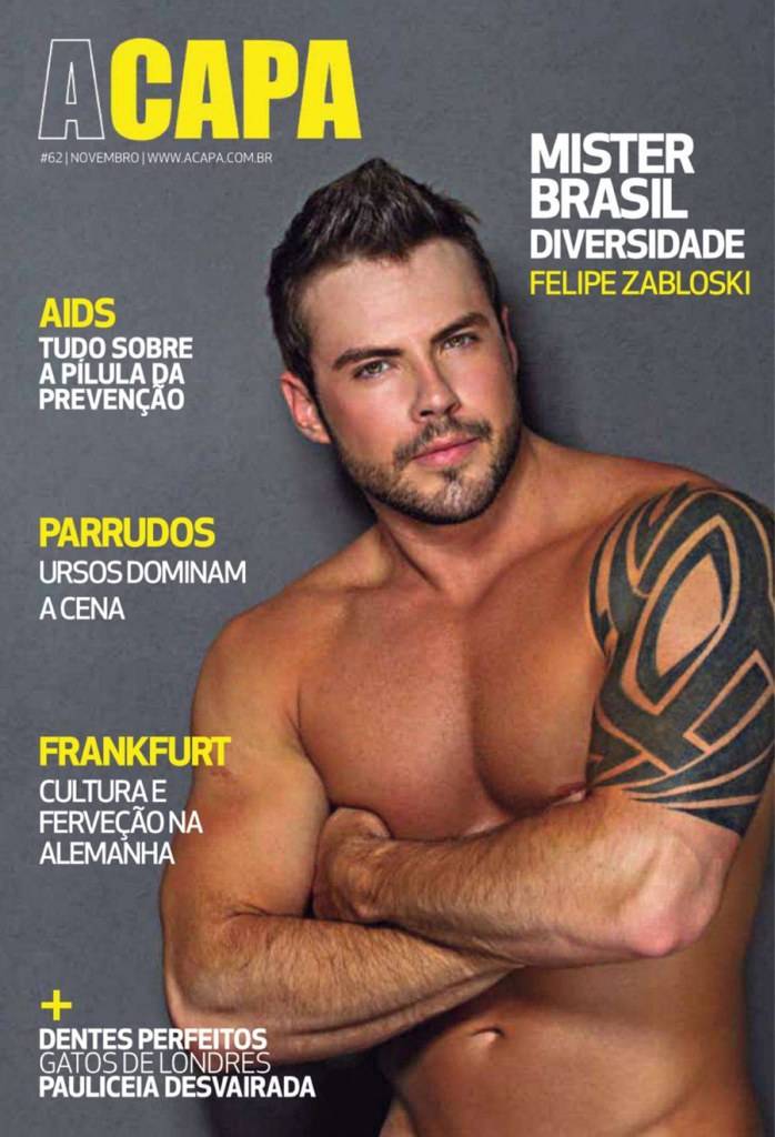 Felipe Zabloski @ A Capa Brazil November 2012
